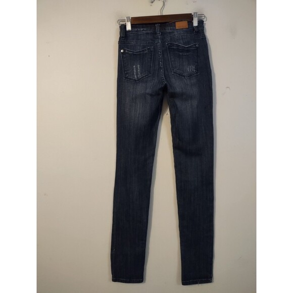 Women's - Judy Blue Distressed Skinny Jeans, Size 3/26 - Picture 3 of 8
